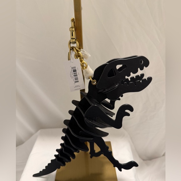 NWT Coach Large Rexy Skeleton Bag Charm CCE76 made with Glovetanned Leather - Picture 6 of 8